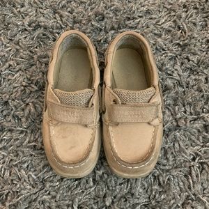 Sperry Topsider Toddler BlueFish leather loafers